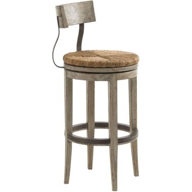 Twilight Bay Dalton Bar Stool In Driftwood