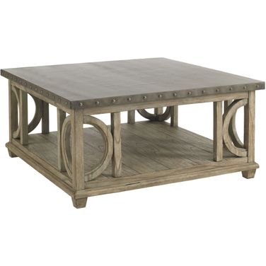 Twilight Bay Wyatt Cocktail Table In Driftwood