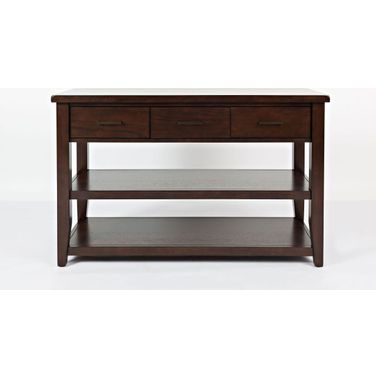 Twin Cities Brown Sofa Table In Brown