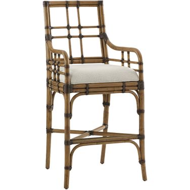 Twin Palms Lands End Bar Stool In Sand