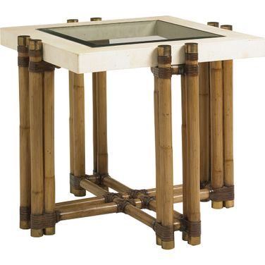 Twin Palms Los Cabos Lamp Table In Sand