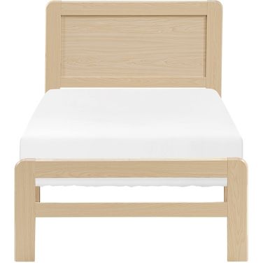Carter Twin Platform Bed In Natural