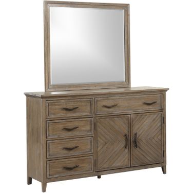 Tybee Dresser Mirror In Sand