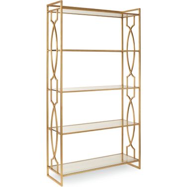 Tyler Etagere In Gold