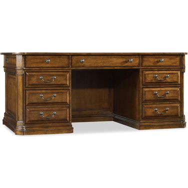Tynecastle Medium Wood Executive Desk