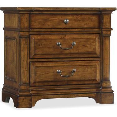 Tynecastle Medium Wood Nightstand
