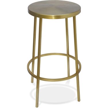 Tyson Iron Counter Stool In Gold
