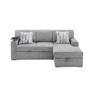 U0214 Sofa Bed In Dark Grey