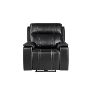 U8880 Leather Power Recliner In Black
