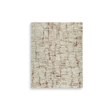 Uduak Large Rug In Cream and Tan