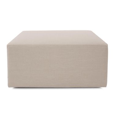 Universal 36 Inch Square Cover Linen Slub (Cover Only) In Natural