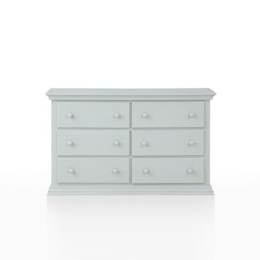 fully assembled dresser Swell 6-Drawer Babyletto Color: Pale Yellow An anti Universal - 6 Drawer Dresser