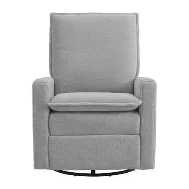 Uptown Glider/Recliner In Boucle Koala Gray