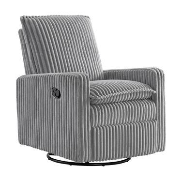 Uptown Glider/Recliner In Corduroy Ash Gray