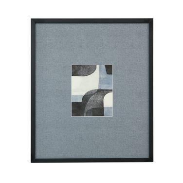Urban Bound II Framed Print In Matte Black