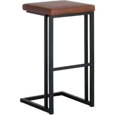 Urban Unity Boone Bravo Cognac Bar Stool Set Of 2