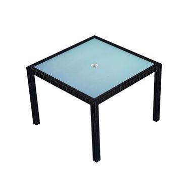 Urbana 39 Inch Square Dining Table In Coffee Bean