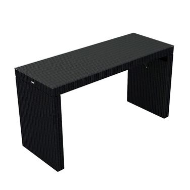 Urbana 79 Inch Rectangular Bar Table In Coffee Bean