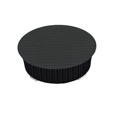 Urbana Round Coffee Table In Coffee Bean