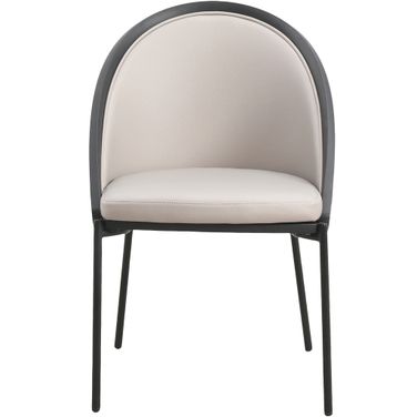 Urbane Modern Dining Chair In Taupe