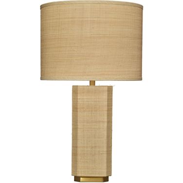 Utopia Raffia Table Lamp In Natural