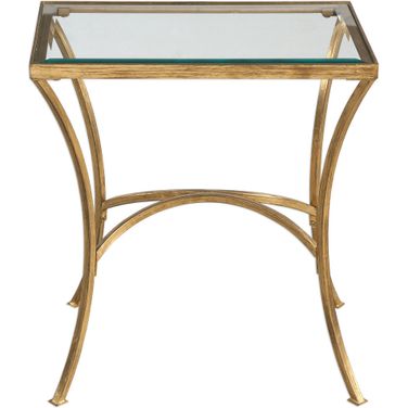 Uttermost Alayna Gold End Table