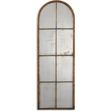 Uttermost Amiel Arched Brown Mirror