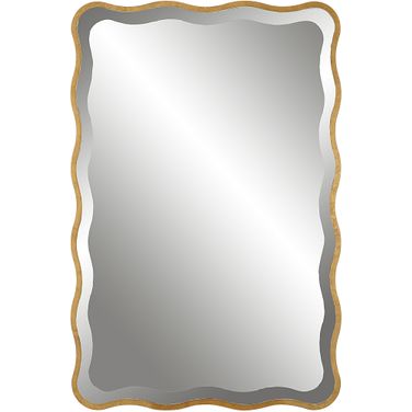 Uttermost Aneta Gold Scalloped Mirror