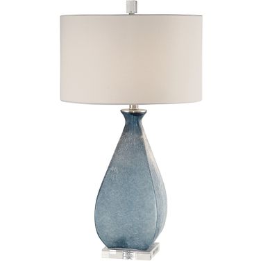 Uttermost Atlantica Ocean Blue Lamp