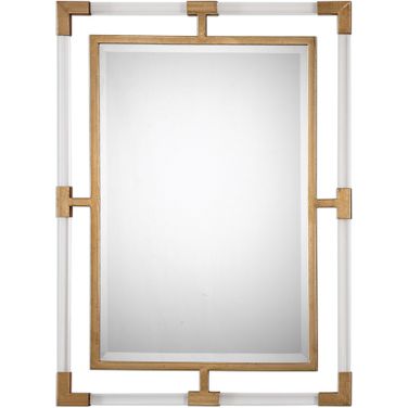 slim fit dress slacks Gold Shopia Metal Mirror main image 0