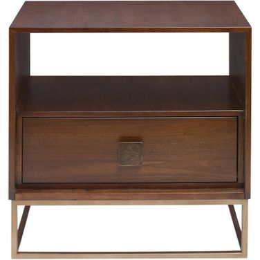 Uttermost Bexley Walnut Side Table