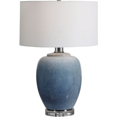 Uttermost Blue Waters Ceramic Table Lamp