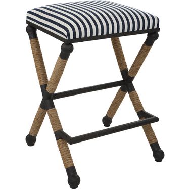Uttermost Braddock Backless Counter Stool