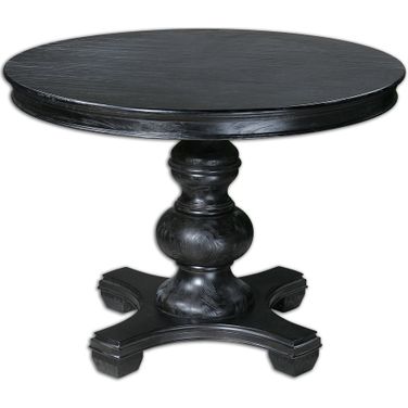 Uttermost Brynmore Wood Grain Round Table