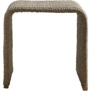 Uttermost Calabria Woven Seagrass End Table