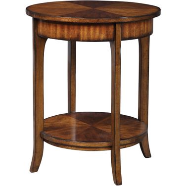 Uttermost Carmel Round Lamp Table