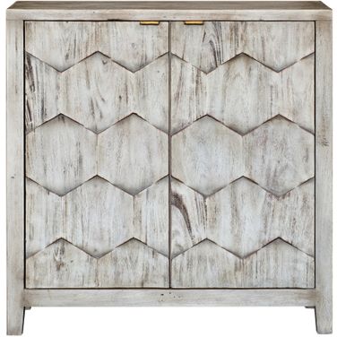 Uttermost Catori Smoked Ivory Console Cabinet