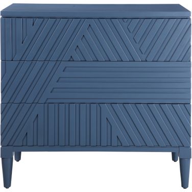 Uttermost Colby Blue Drawer Chest