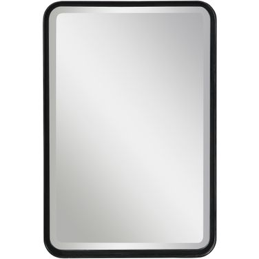 Uttermost Croften Black Vanity Mirror