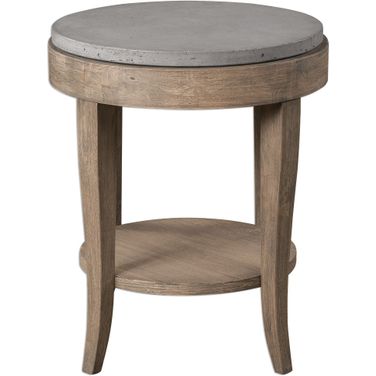 Uttermost Deka Round Side Table