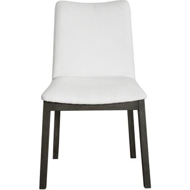 Uttermost Delano White Armless Chair Set Of 2