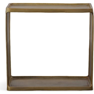 Uttermost Derwent Antique Brass Side Table