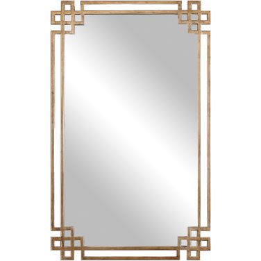 slim fit dress slacks Selections by Chaumont Amarone Gold Over Mantle Mirror