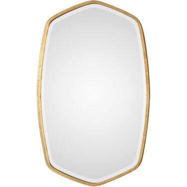 gold mirror for above dresser Geometric Wall Mirror main image 0
