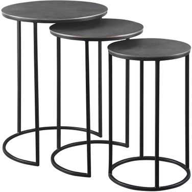 Uttermost Erik Metal Nesting Tables Set Of 3