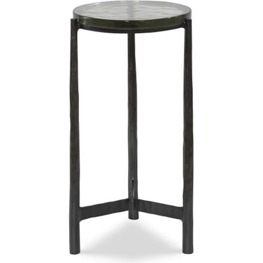 Uttermost Eternity Iron and Glass Accent Table
