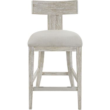 Uttermost Idris White Counter Stool