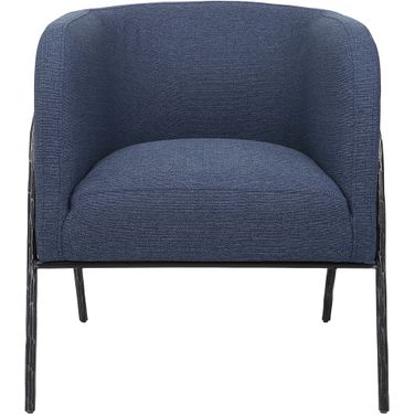 Uttermost Jacobsen Denim Barrel Chair