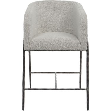 Uttermost Jacobsen Gray 27 Inch Counter Stool
