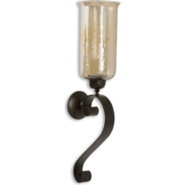 Uttermost Joselyn Bronze Candle Wall Sconce